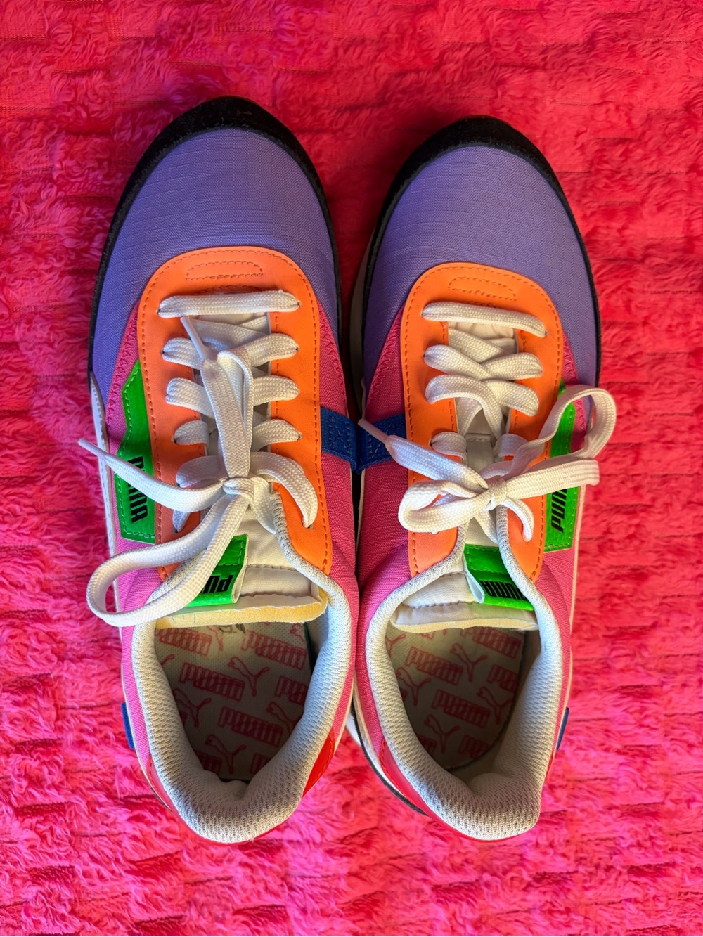 Puma Future Rider Multicolor Sneakers Women’s Size 8
